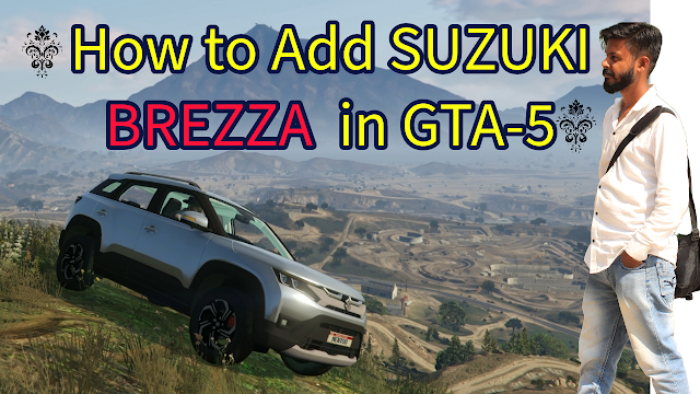 Suzuki Brezza For GTA-5