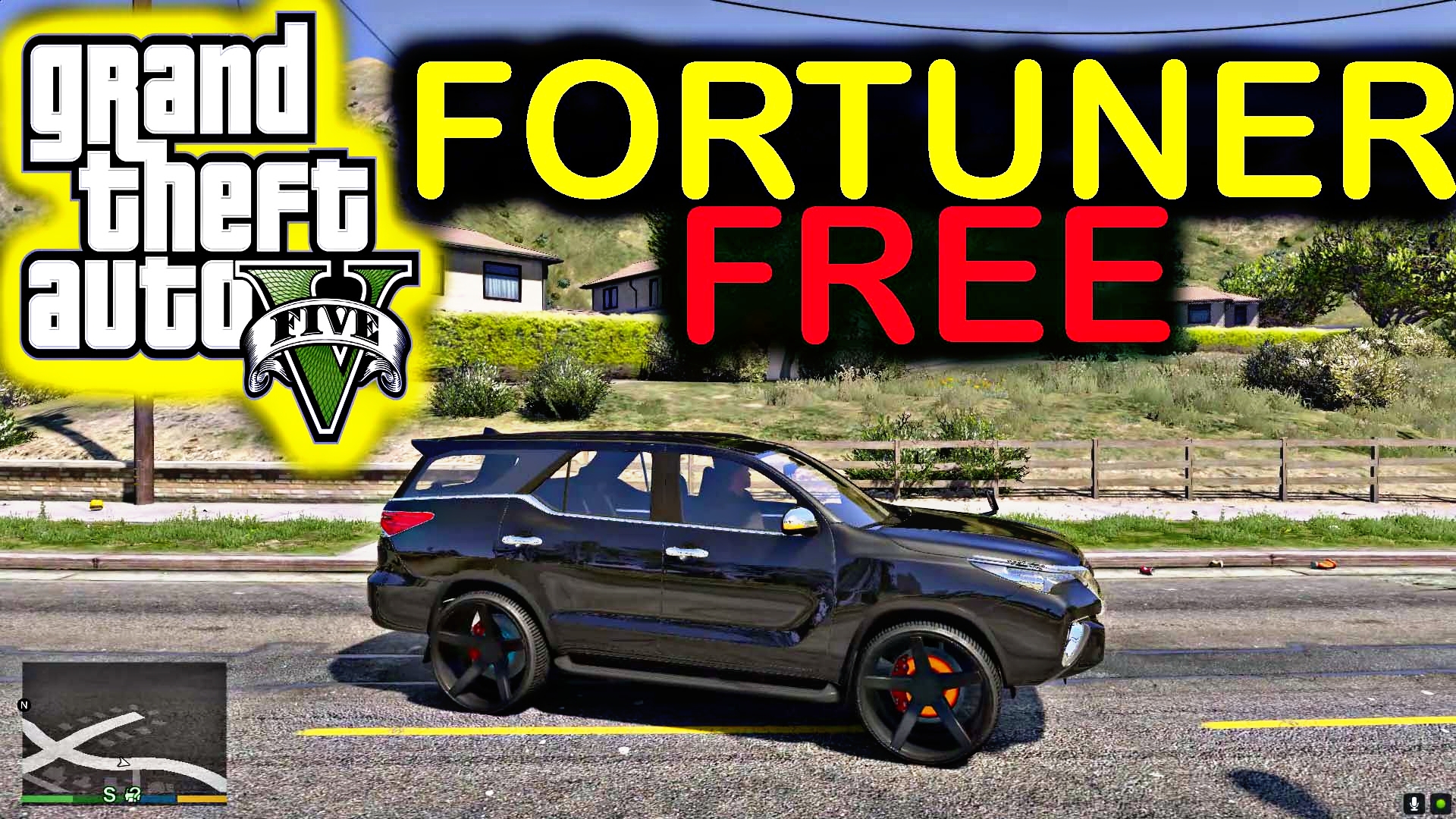 GTA 5 Fortuner Legender mod Free download