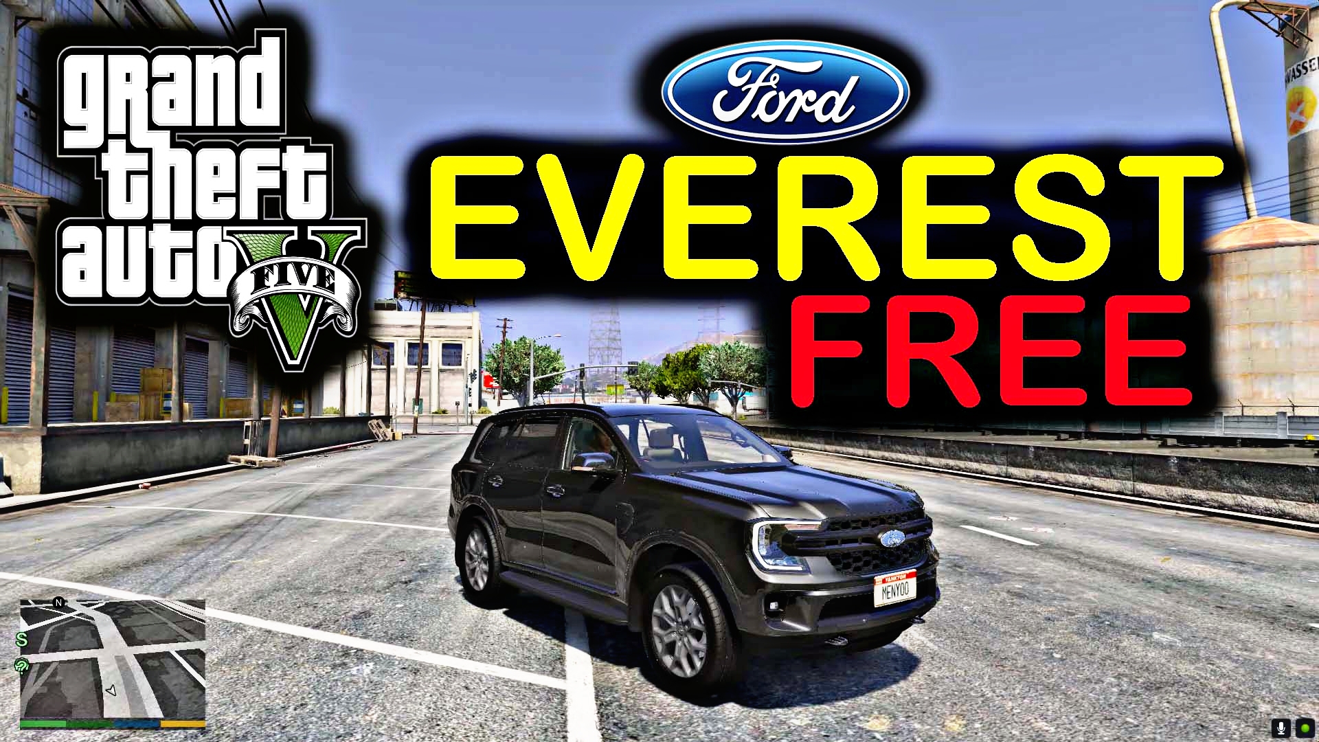 Ford Everest 2024 Model Mod Free Download for GTA-5