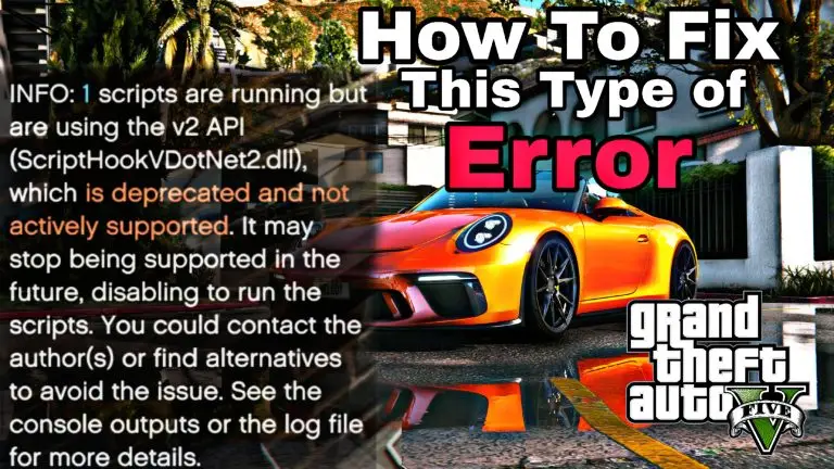 1 Scripts are using the v2 API Error