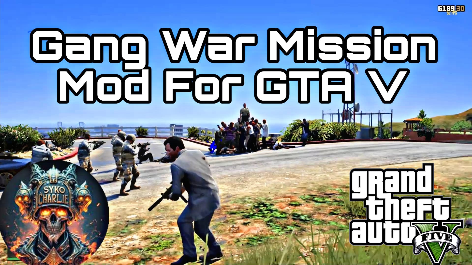 How to Install Gang war Mod In GTA V Game (Scripts)