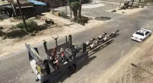 Trevors party on wheels