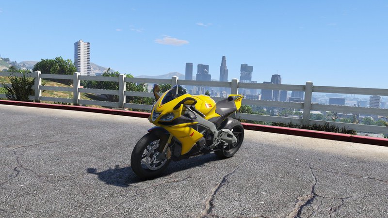 🏍️ Aprilia RSV4 APRC ABS Bike for GTA V Free Download – High-Speed Realism!