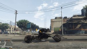 Batman Bike For GTA V
